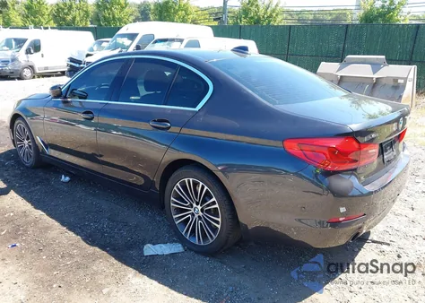 2020 BMW 530I xDrive из США, поврежденный, VIN WBAJR7C02LCD68147